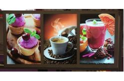 China Aluminum Profile ODM Pizza Magnetic LED Light Box supplier