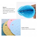 Round Thick Silicone Heat Resistance Silicone Placemat Hot Pads