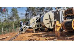 China 7.5 - 40KN Hydraulic Tension Equipment Constant Tension Conductor Stringing supplier