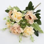 Artificial rose home decoration items, wedding shooting props, artificial flowers for sale
