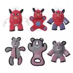 Recyclable PP Cotton 25x33cm Pet Animal Toys for sale