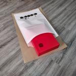 Custom Printed Recyclable Glassine Paper Bag for Gift box With Flap