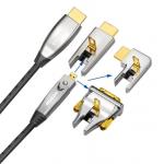 Type A Male To Type D Male HDMI AOC Cable High Performance OEM Logo for sale