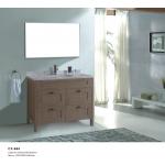 Modern PVC Floor Mounted Bathroom Cabinets 1000*550*900mm with Four Drawers for sale