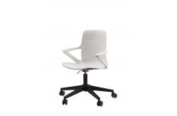 China PP Plastic Swivel Office Chair For College Student Study supplier