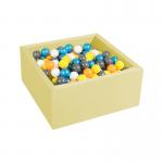 Skin-Friendly Velvet Square Foam Ball Pits 75*30cm For Toddlers for sale