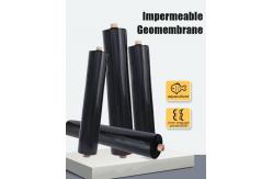 China Salt Industry 2mm Black HDPE Smooth Geomembrane Anti Seepage Membrane supplier