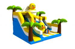 China Duck Themed PVC 6x5.5x5.4m Inflatable Combos Party Blow Up Bouncer supplier
