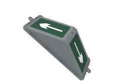China Durable 3 Watt Led Exit Light Dc 36v With Long Life supplier