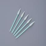 Thin Pointed Head Cleanroom Mobile Phone Cleaning Foam Swabs for sale