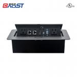 Multifunction Usb Desk Recessed Worktop Sockets Box For Workspace Room ODM for sale