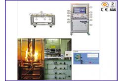 China Laboratory Fire Test Chamber , Bunched Cable Vertical Flame Spread Test supplier