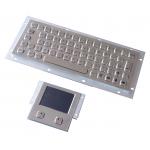 Vandal proof industial keyboard integrate touchpad pointing device USB or PS/2 interface for sale