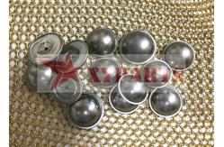 China Speed Self Locking Metal Dome Cap Washer For Fixing Insulation Pins supplier