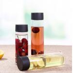 Cylinder 49mm 350ml Screw Cap Disposable Juice Bottles for sale