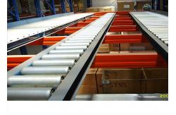 China First In First Out Gravity Feed Pallet Racking , Gravity Flow Racking Systems supplier