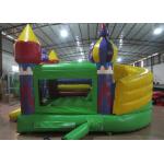 Simple Garden Bouncy Castle Double Stitching  , Digital Printing Infant Bounce House for sale