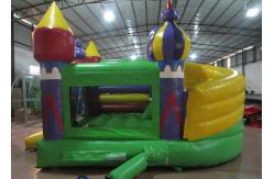 China Simple Garden Bouncy Castle Double Stitching  , Digital Printing Infant Bounce House supplier