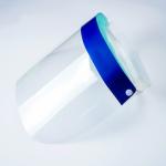 Chemical Plants Dustproof Antiviral Transparent Face Shield for sale