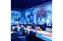China Immersive Interactive Wall Projection Immersive Banquet Hall Projection System supplier