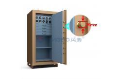 China Luxury Jewely Watch Winder Safe Fingerprint Lock With Fireproof supplier