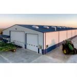 Modern Prefabricated Steel Structure Factory Warehouse Production Zone Coupled With Managerial Offices With Anti Rust Steel for sale
