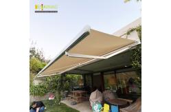 China house balcony remote motor control aluminium retractable awning with high quality frame supplier