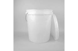 China Latex Paint Plastic Packaging Bucket 30L With Lid And Handle supplier
