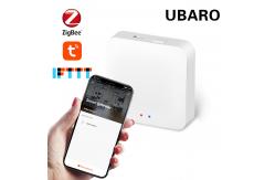 China Wired Networking Smart Home Gateway Bluetooth Zigbee 3.0 Tuya Zigbee Gateway supplier