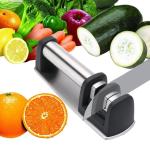 Hand Knife Sharpener Chef Knife Sharpening With 2 Stage 200 * 62 * 64mm for sale