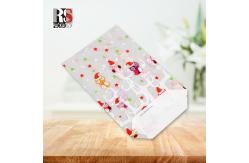 China Recyclable Square Bottom Bakery Cellophane Bags With Convenient Window Feature supplier