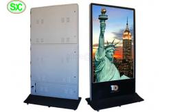 China Protable Flexible Digital LED Poster Display P5 Front Side Service Maintenance Mode supplier