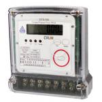 Compact 3 Phase Electric Meter Transparent Cover Prepaid Electricity Meters for sale
