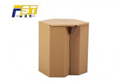China Lightweight Corrugated Box Furniture Environmental Friendly With Recycling Materials supplier