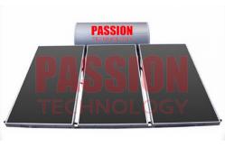 China 200L Integrated Non Pressurized Solar Water Heater Blue Titanium Flat Collector supplier