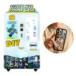Train Stations Phone Case Printing Vending Machine CYJ-D04 With Printing And Spanish Language Options for sale