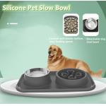 Slow Feeder Food Puzzle Dog Bowls with Lick Mat for sale