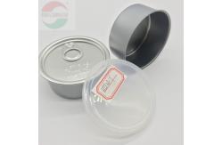 China Customized Labeling Tin Plate Cans For Packging Cannabis / Beans ISO9001 supplier