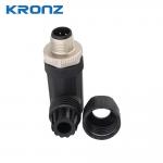 M12 Aviation Plug Connector Waterproof Male Head 8 Pin A-coding Circular Connector IP67 for sale