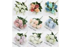 China Artificial rose home decoration items, wedding shooting props, artificial flowers supplier