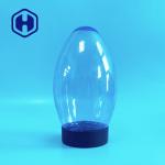 Bulk 1250ml Egg Shape 42oz Pet Jar Packaging Custom FSSC for sale