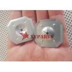 Galvanized Steel 32mm Speed Square Clip For Fixing Self Adhesive Rock Wool Pins for sale