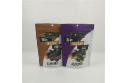 China Food Grade Zipper Plastic Custom Printed Stand Up Pouches For Chocolate Bar supplier