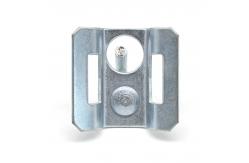 China Galvanized Steel Draw Hook Bracket Pole Mounted Fix Tension Clamps supplier