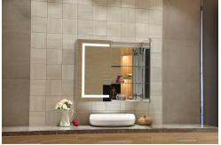 China Modern Luxury LED Illuminated Mirror Cabinet Rust Resistant Customized supplier