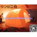 Lighting Inflatable Luna Tent For Party , Light Dome Tent Inflatable Igloo