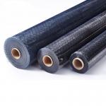 Black ESD Grid Curtain Vinyl Honeycomb Mesh Transparent Cleanroom Sheet Film for sale