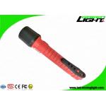 Strong Brightness IP68 Explosion Proof Flashlight USB 4.4Ah Li - Ion Battery 25000lux for sale