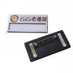 Custom Logo Name Tags Printable Personalized Name Badges With Safety Pin For Conference for sale