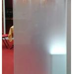Artistic/Milk-White Frosted Glass Used for Shower Room Partition with Fine Privacy for sale